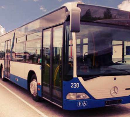 Mit dem Bus